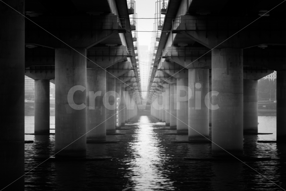 마포대교,빛,그리고,흑백,무겁다,건축물,건물외관,exterior,building,structure,architecture,construction,흑백,모노톤,monochrome,black and white