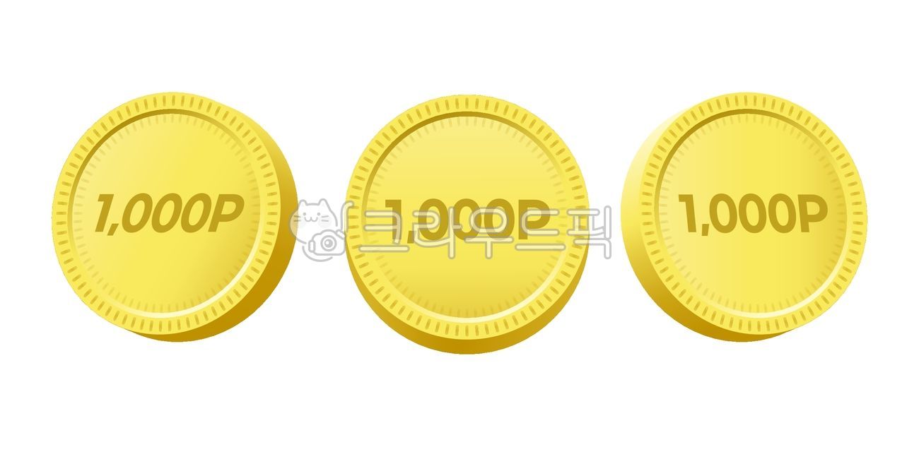 gold, 금, 현금, 동전, 포인트, 사진,이미지,일러스트,캘리그라피 - 젤리빈 디자인작가