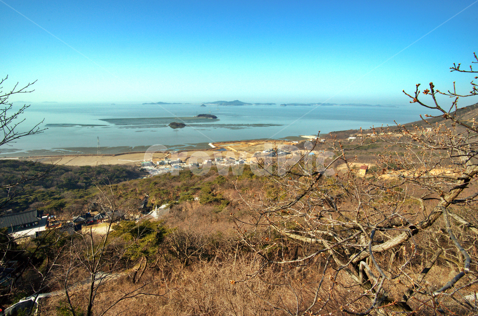 서해안,보문사,낙가산,해수관음성지,강화도,석모도,바다,자연,풍경,nature,landscape,land,땅,outdoors,옥외,water,물,sea,ocean,대양,shoreline,해안선