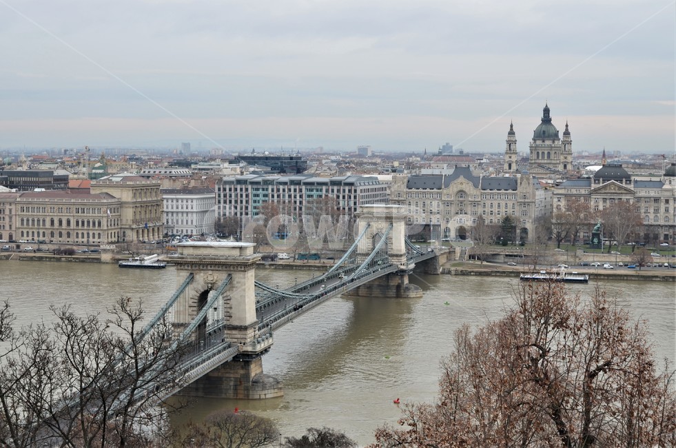 다뉴브강,부다페스트,헝가리,흐림,cloudy,세체니다리,bridge,건축물,architecture