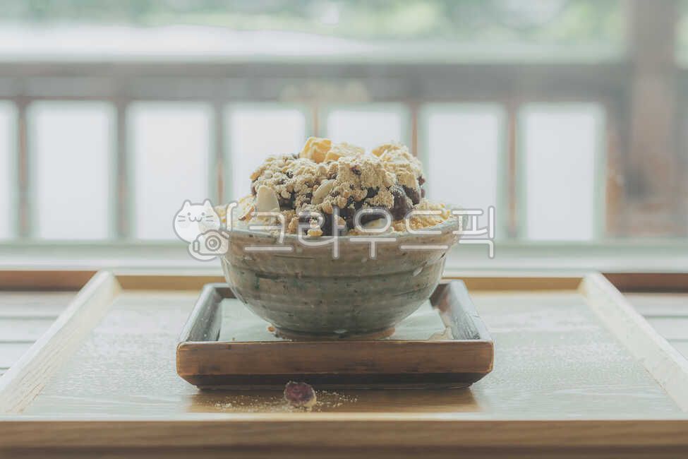 빙수, 팥, 팥빙수, 얼음, ice, 사진,이미지,일러스트,캘리그라피 - Glees작가