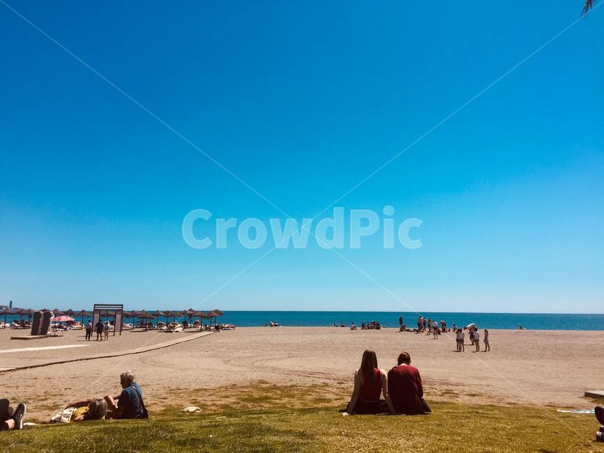 해변,바다,여유,휴가,말라가,스페인,human,person,사람,물,water,beach,sea,spain,malaga,holiday