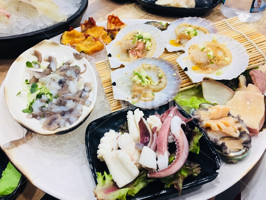 음식,해산물,바다음식,가리비,오징어,음식,식재료,요리,food,cook,meal,dishes,food reserves