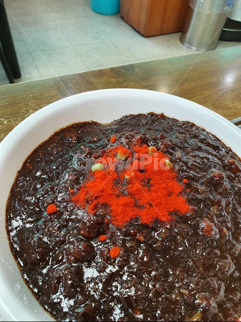 짜장면,고추가루,짜장,중국집,취향짜장면