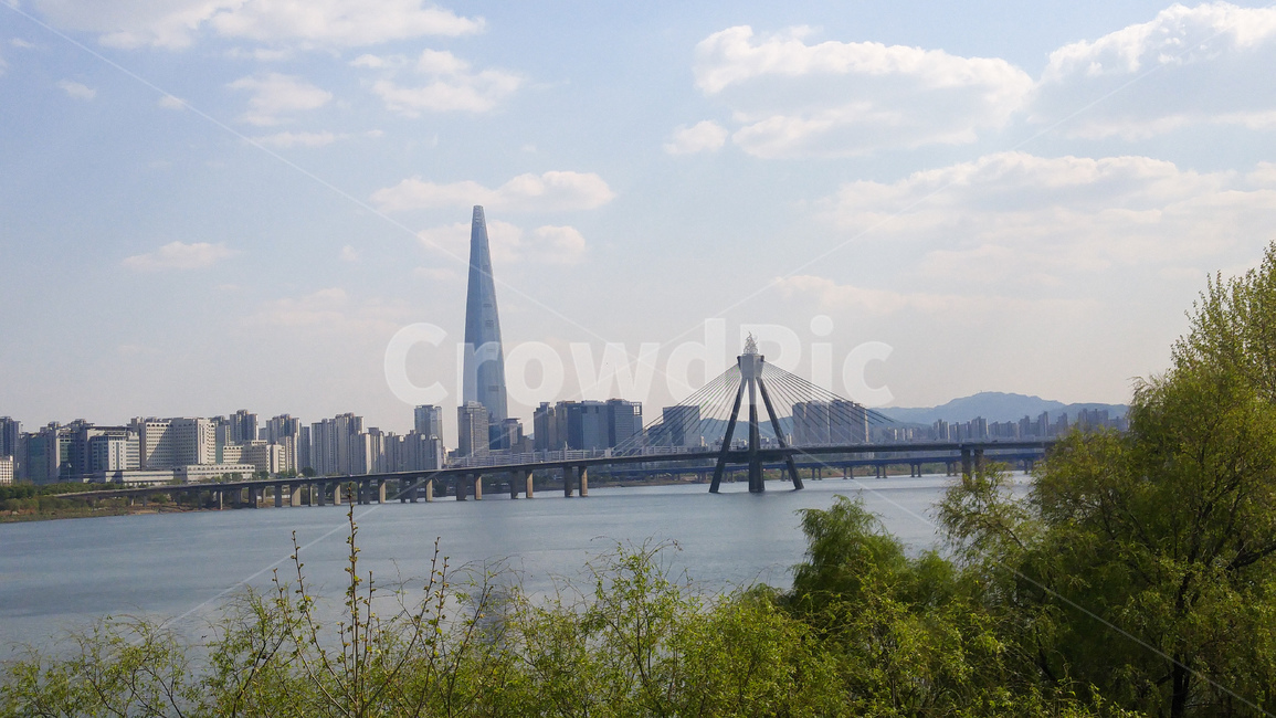 고층건물,도시,시티,한강,풍경