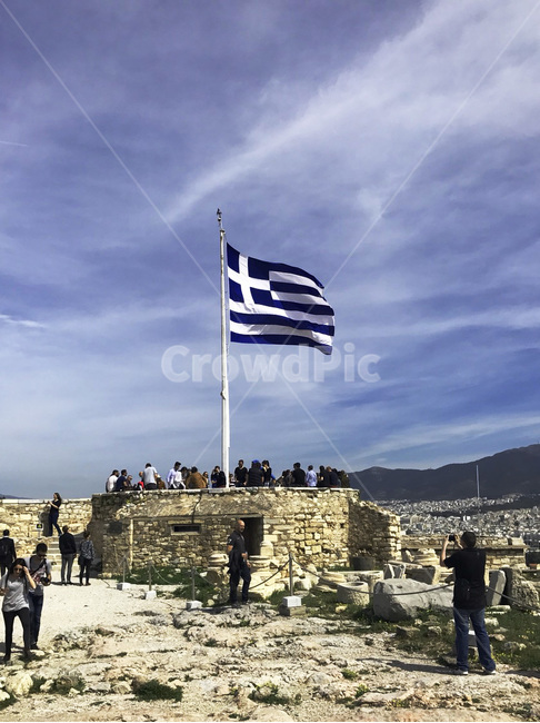 flag,깃발,그리스,그리스깃발,greece,greeceflag,flagflying,nation,국가,국기,아테네,아테나,애국심,야외풍경,야외,outdoor,landscape,상징,symbol