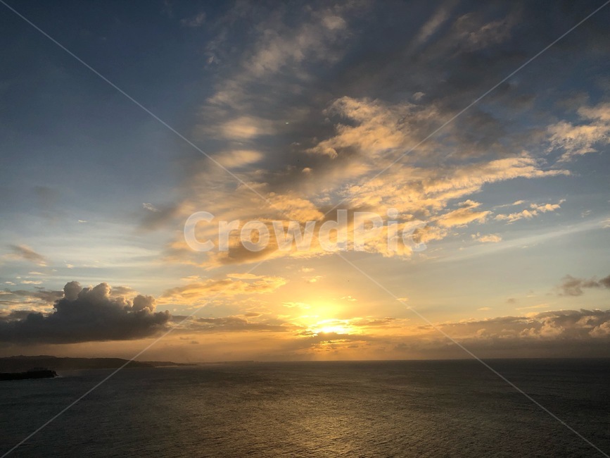 바다,괌,여행지,노을바다,sunset