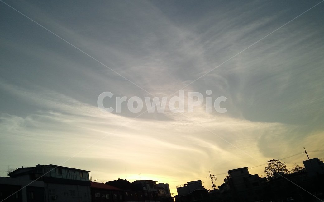 하늘,노을,저녁,구름,sky