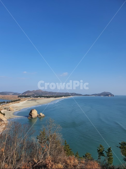 바다,섬,모래,바위,풍경