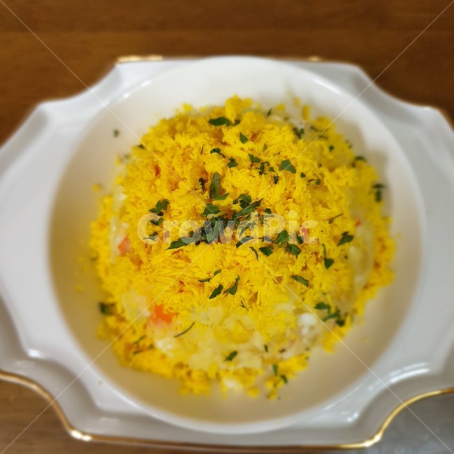 감자샐러드,요리,한식,샐러드,감자,음식,감자요리,다이어트,한끼,집밥,간편샐러드,고소한,담백한,파슬리,당근,달걀,계란,디저트,층층탑,보슬보슬,계란옷,노란색,노랑,밝은색,손님접대,상차림,기분전환,가벼운