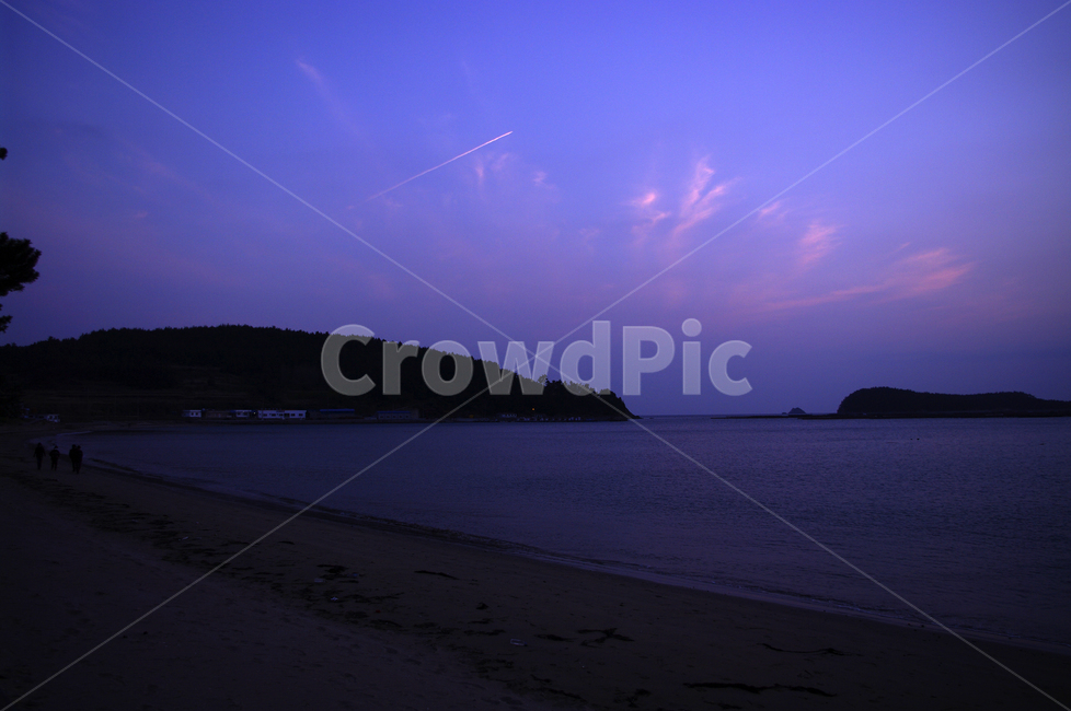 노을,sunset,일몰,파도,섬,바다,풍경,해안,하늘,구름,모래사장,자연,풍경,nature,landscape,outdoors,옥외