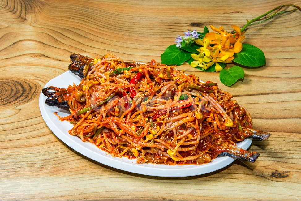 Braised nose bridge,Korean cuisine,Steamed fish,store food,Korean,Midnight Snack,menu,fish dishes,Menu Board Dishes,Steamed nose bridge,stewed fish,Spicy seasoned dishes