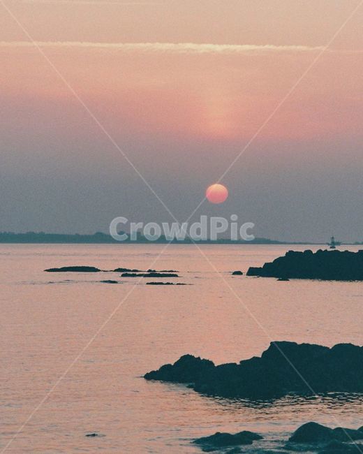 해질녘,태양,노을,바다,하늘,자연,sea,water,해안선