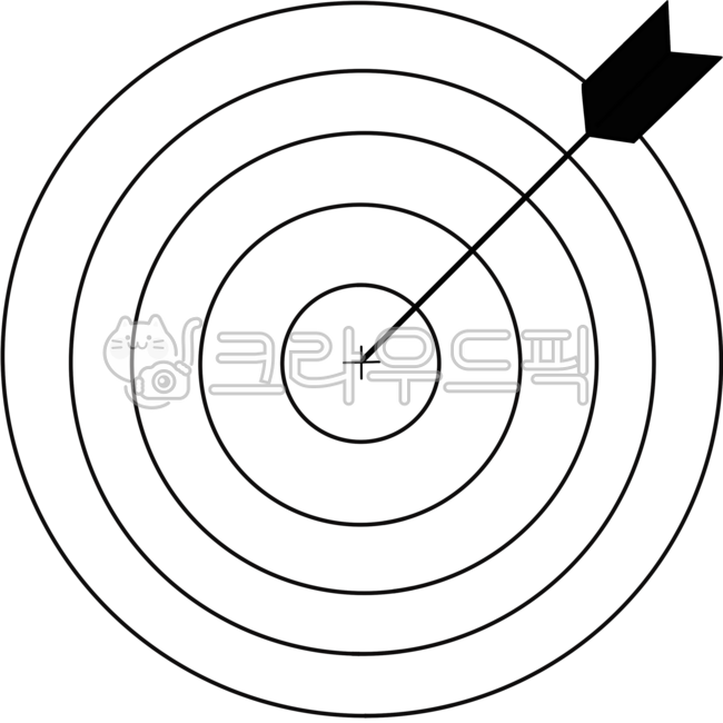 과녁, 목표, 포커스, 표적, 타켓, 사진,이미지,일러스트,캘리그라피 - handsomecraft작가