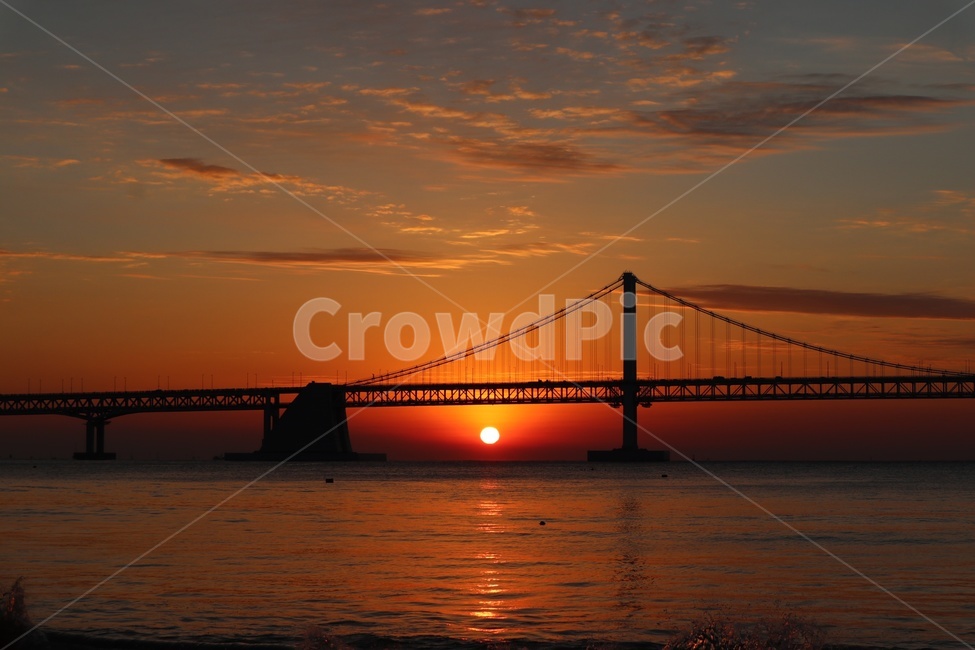 바다,노을,일출,하늘,다리,랜드마크,landmark,tourist attraction,한국랜드마크,한국관광지,한국명소,korea landmark,korea tourist attraction,건축물,건물외관,exterior,building,structure,architecture,construction