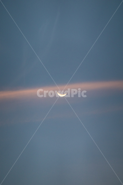 달,초승달,moon,하늘,감성사진,해질녘,노을,sunset,pink,핑크,야경,밤,풍경,nightscape,night,landscape