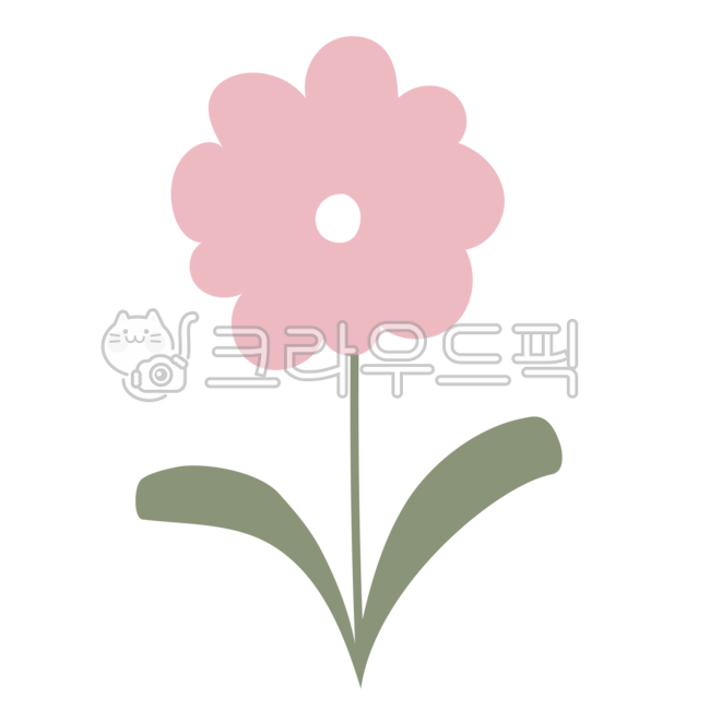 단색,간단한,simple,파스텔톤,다이어리꾸미기,flower,꽃,핑크색꽃,꽃모양,데코스티커
