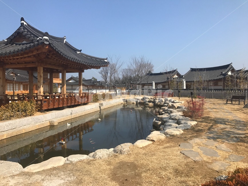 한옥,운치,건물,자연,한옥마을