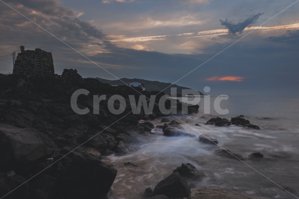 제주도,바다,풍경,노을,하늘,장노출,김녕항,landscape,sea,sunset,jeju,longexposure,자연,풍경,nature,landscape,제주도,jeju,jeju island,한국자연풍경,한국자연경관,korea nature landscape,promontory,곶