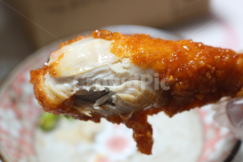 치킨,후라이드,양념치킨,닭다리,매운치킨