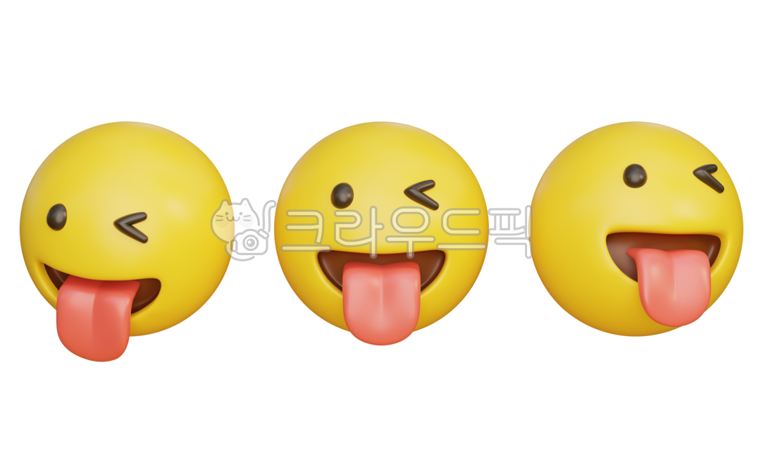 Emoticon,icon,emoji,expression,emotion,emotional expression,graphic,3d,3d,face,melon,tongue,tongue,crazy,strange,tasteless,stone