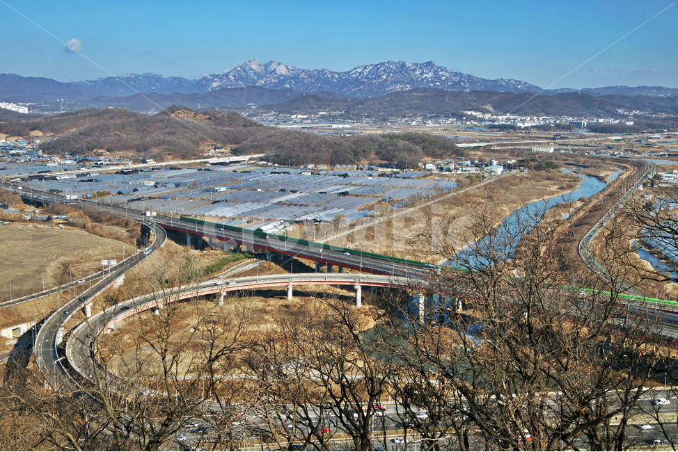 인천국제공항고속도로,강매교,고속도로,자동차도로,고양시,비닐하우스,강고산,북한산