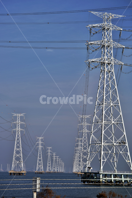 시화호,대부도,안산,시화방조제,철탑,송전탑,서해,에너지,에너지산업,energy industry