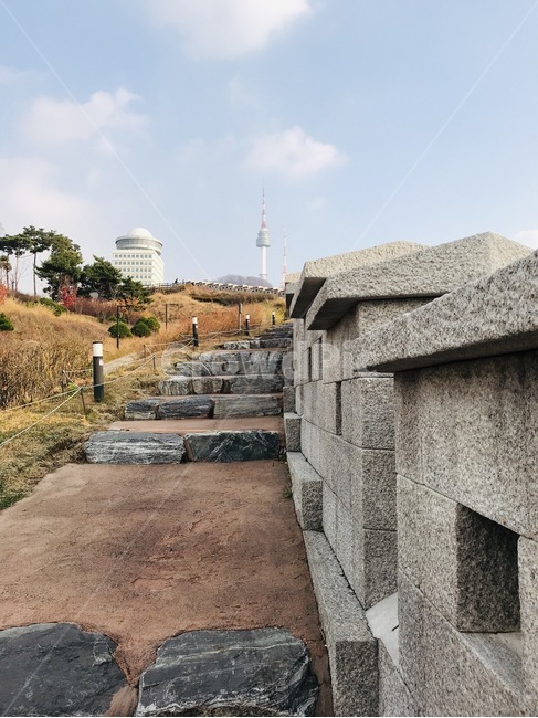 담벼락,자연,풍경,전망,공원,돌담,남산타워,랜드마크,landmark,tourist attraction,한국랜드마크,한국관광지,한국명소,korea landmark,korea tourist attraction