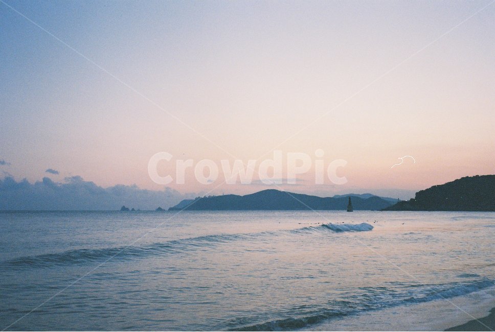 해운대,일몰,파도,바다,노을,자연,풍경,nature,landscape,감성,sensible,feeling