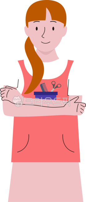 Labor Day,cheering,people,occupation,part-time job,part-time job,part-time worker,worker,society,labor,workplace,company,fighting,business,character,occupational character,government office,worker,illustration,woman,hair designer,smal