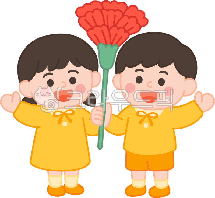 어버이날,스승의날,카네이션,유치원카네이션,감사일러스트,어린이일러스트,유치원생,어린이날,교육콘텐츠,감사카드