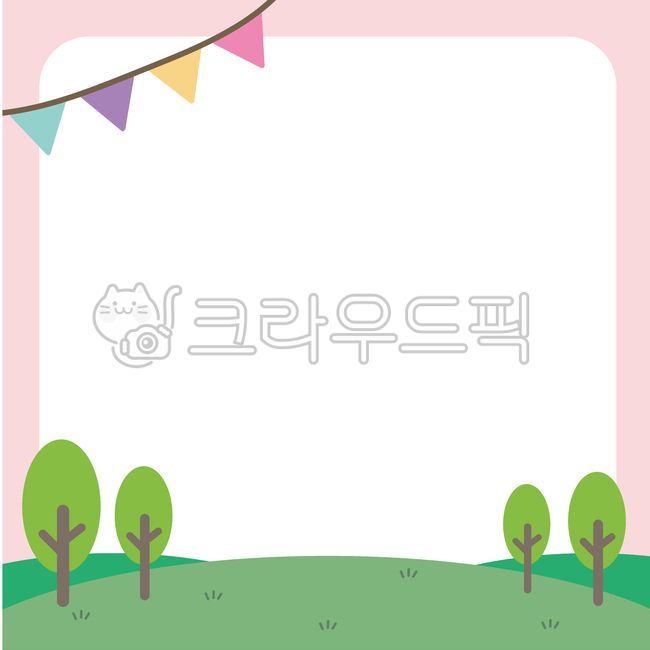 Kindergarten notice,Notice,kindergarden,cute border,Day care Center,Recruitment of children,Daycare center information,Home communication background