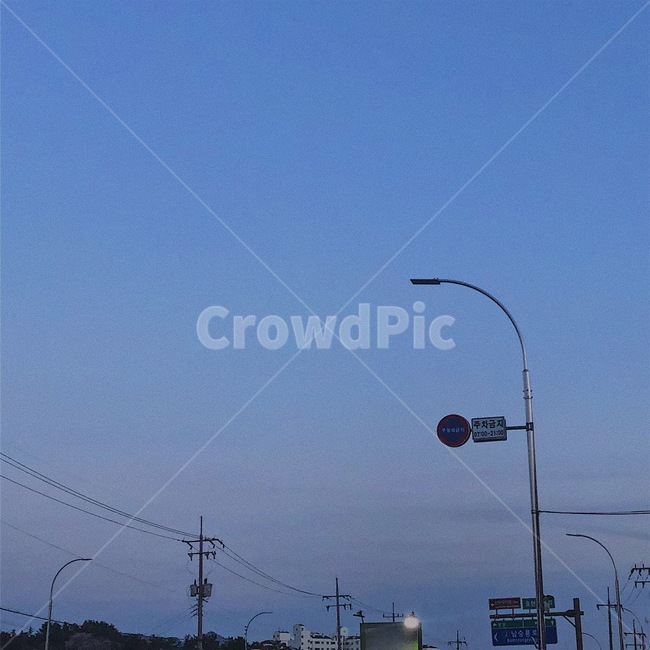 하늘,전봇대,sky,가로등,telephonepole