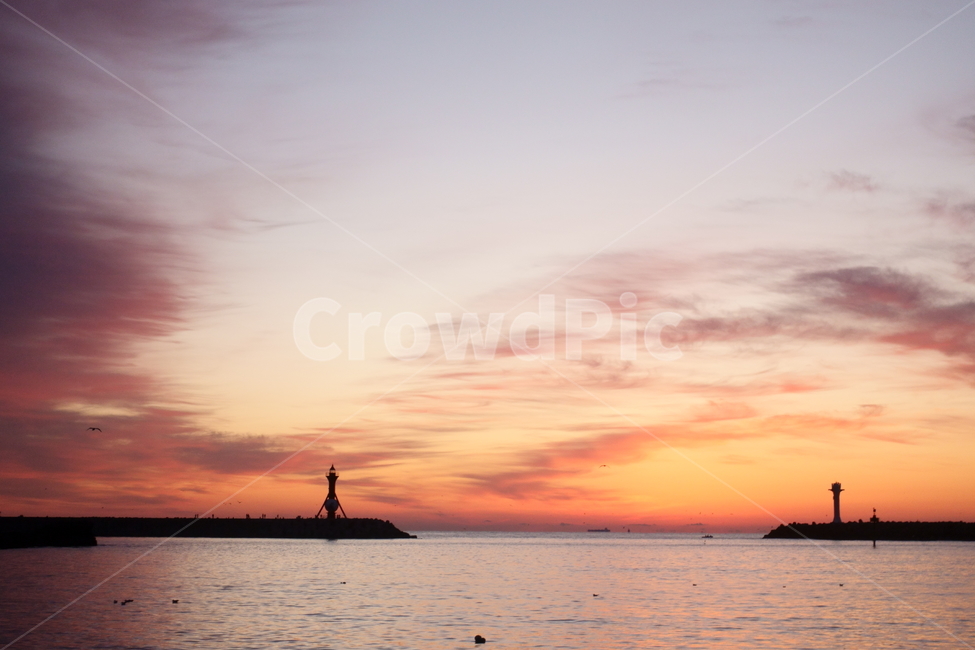 nature,outdoors,자연,beach,sunset,sunrise,sunup,horizon