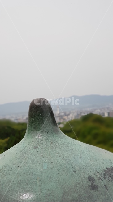 근접,갓,처마,조각,청동