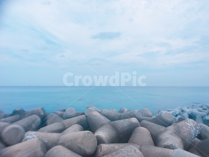 바다,해변,방파제,하늘,풍경,sky,beach,sea
