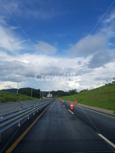 하늘,파란하늘,풀,풍경,구름,sky,road