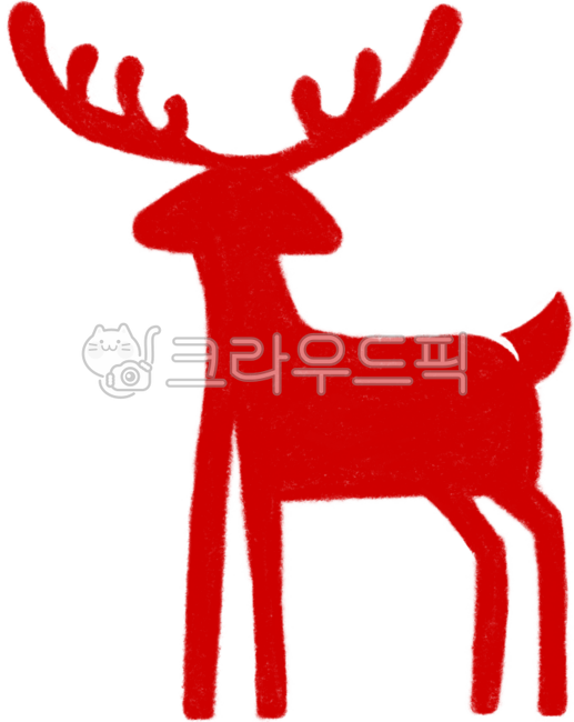 순록, 사슴, 동물, 겨울, 루돌프, 사진,이미지,일러스트,캘리그라피 - eunk8302작가