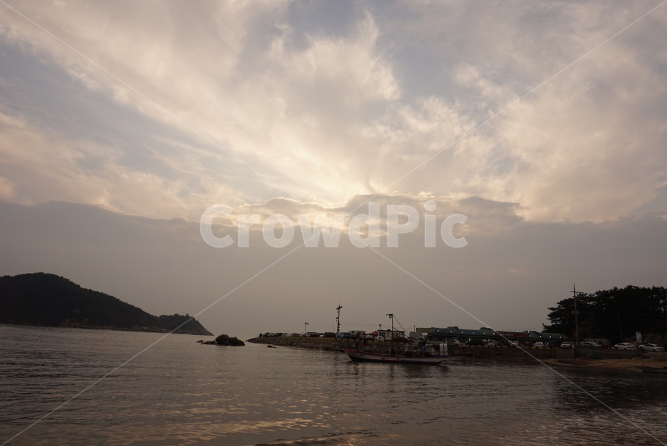 바다,풍경,해변,노을,겨울,휴가,아름다운,저녁,해,하늘,구름,자연,풍경,nature,landscape,outdoors,옥외