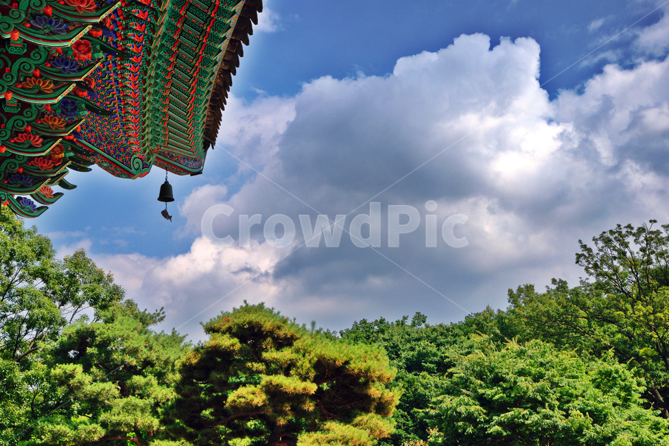 처마,풍경,전통,단청,한국,구름,산사,한국전통,한국문화,korean traditional,korean culture,건축물,건물외관,exterior,building,structure,architecture,construction