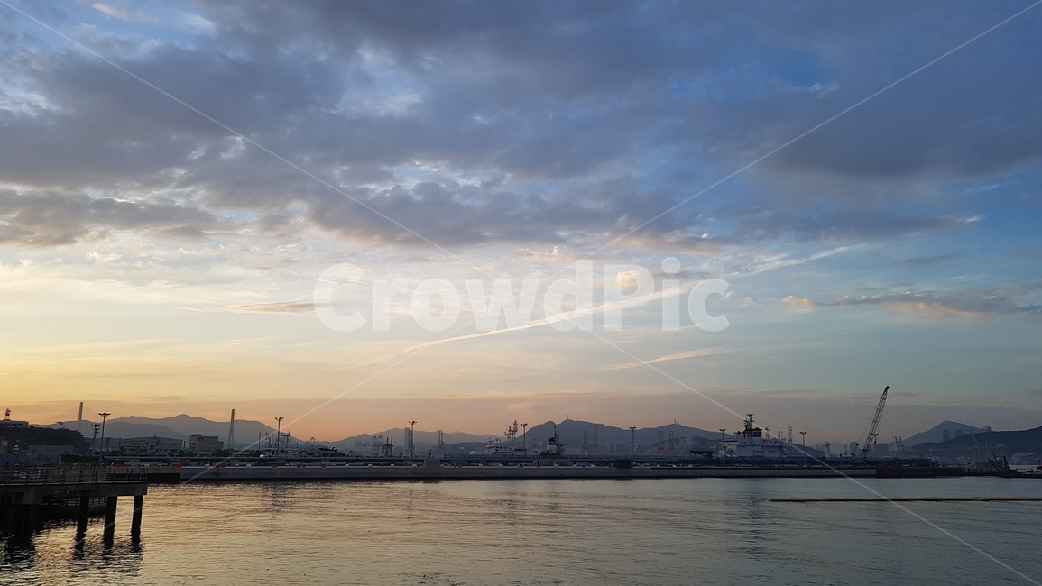 밤바다,부산,바다,노을,자연,자연,풍경,nature,landscape