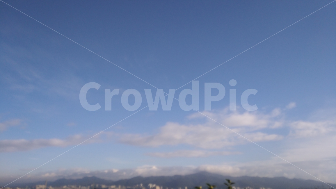 After rain,cloud,mountain,long tail cloud,Auspicious day,tail cloud,clear,sight