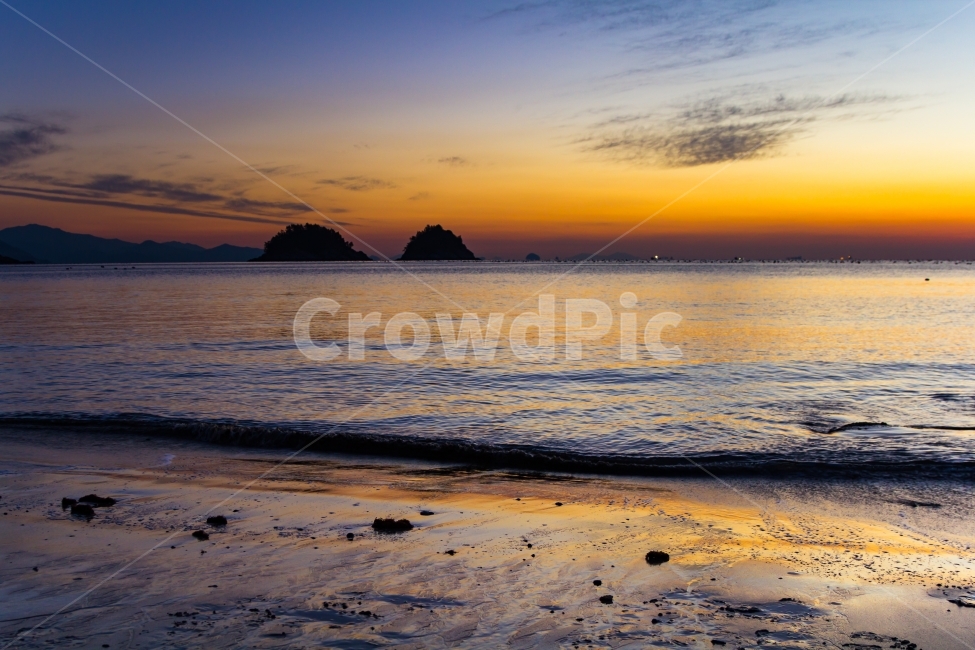여수무슬목,형제섬,바닷가,일출,자연,풍경,자연,풍경,nature,landscape,해변,바다,beach,sea,outdoors,옥외