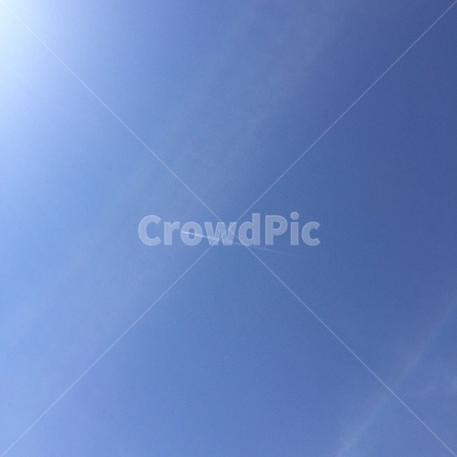 sky,cloud,plane,blue sky,Jeju Island Sky,clear sky,airplane,jeju island,airplane clouds