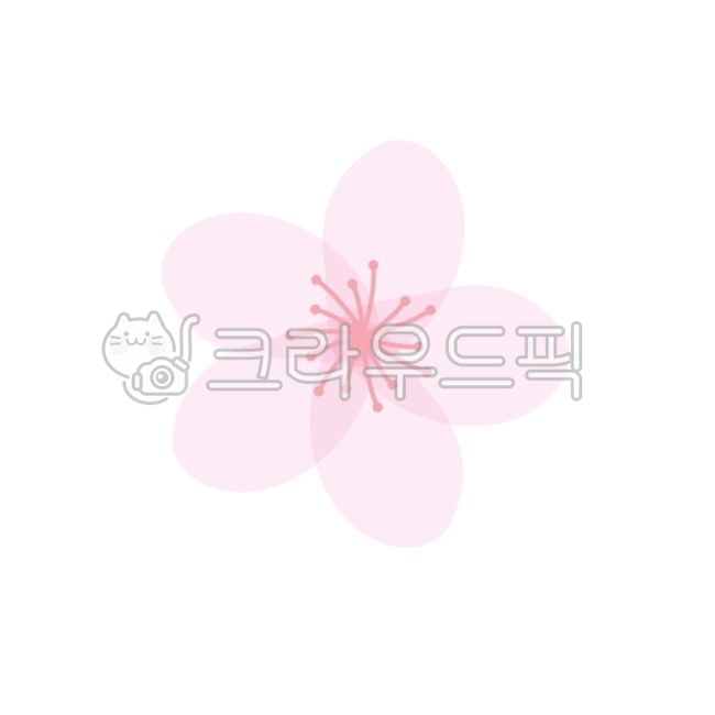 벚꽃,일러스트,꽃,봄,꽃잎,flower,blossom,아이콘