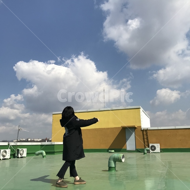 하늘,자유,사람,구름,cloud