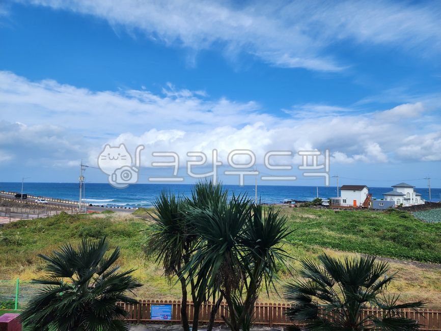 제주도,바다풍경,푸른하늘,앞바다,바다뷰