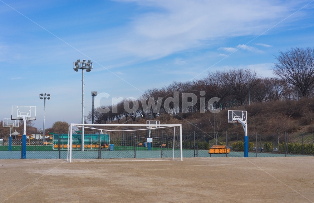 한강,운동장,하늘,구름,골대,풍경,landscape,스포츠,레저,운동,sports,leisure,exercise