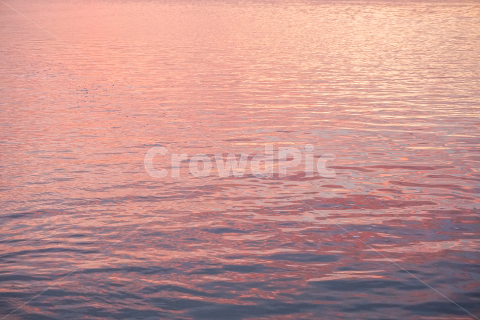 water,물,outdoors,옥외,배경,일렁,노을,분홍,바다,표면,sea,pink,색깔,색상,색채,색감,color sense,color sensitivity,feeling of color