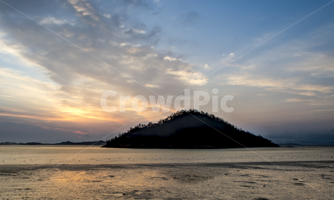 아침,섬,갯벌,일출,진도,항구,자연,풍경,nature,landscape,한국자연풍경,한국자연경관,korea nature landscape,outdoors,옥외